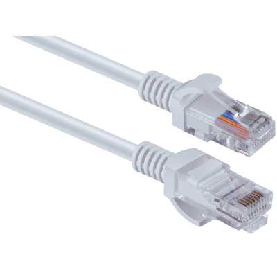 патч-корд Defender RJ45-15 87413 Серый
