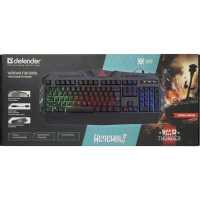 клавиатура Defender Werewolf GK-120DL Черный