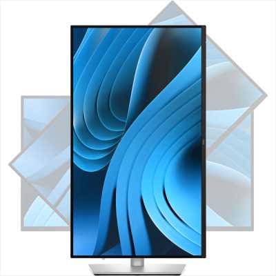 монитор Dell P2725D Черно-Серебристый