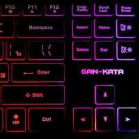 клавиатура Dialog Gan-Kata KMGK-1707U Black Черный