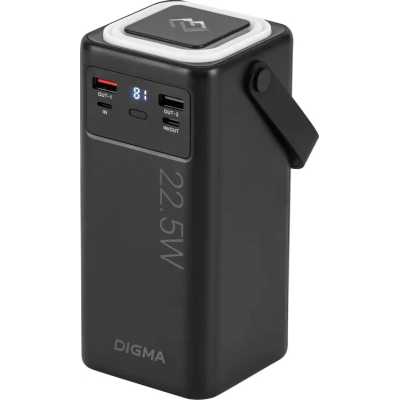 внешний аккумулятор Digma DGPF50B22PBK