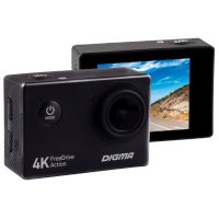 видеорегистратор Digma FreeDrive Action 4K Черный
