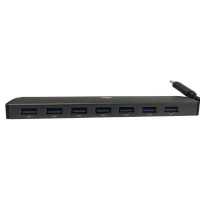 разветвитель USB Digma HUB-7U3.0-UC-G серый