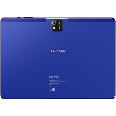 планшет Digma Optima 1442E 4G 4/128GB Dark Blue Темно-синий