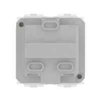 розетка силовая DKC Brava 76482B Белый