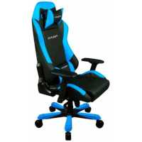 игровое кресло DXRacer Iron OH/IS11/NB черно-голубой