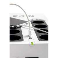ИБП Eaton 3S Gen2 850 DIN Белый, черный