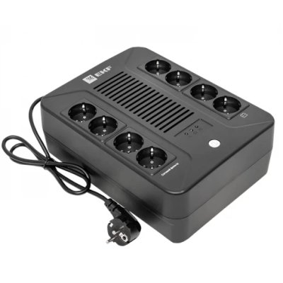 ИБП EKF E-Power Home 1000ВА PROxima SSW-1000 Черный
