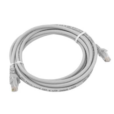 патч-корд EKF Teracom Pro TRP-6UTP-LSH-3M-GY Серый
