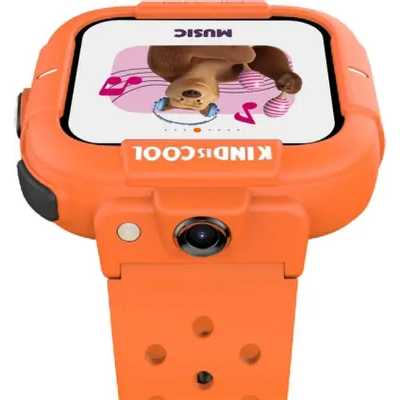 смарт часы Elari KidPhone Маша и Медведь Orange