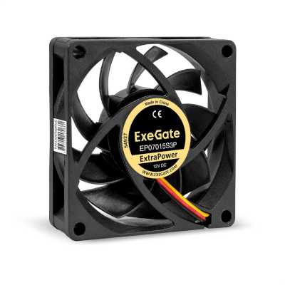 кулер ExeGate 12В DC ExtraPower EP07015S3P EX297039RUS