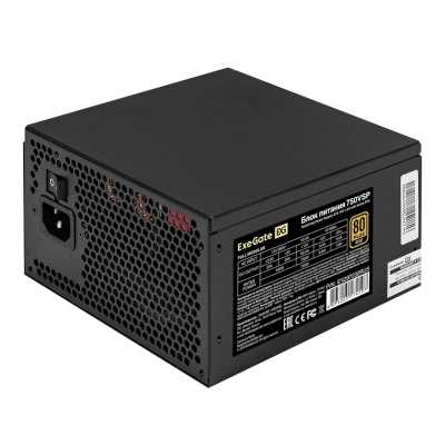 блок питания ExeGate 750VSP FC EX297232RUS Черный