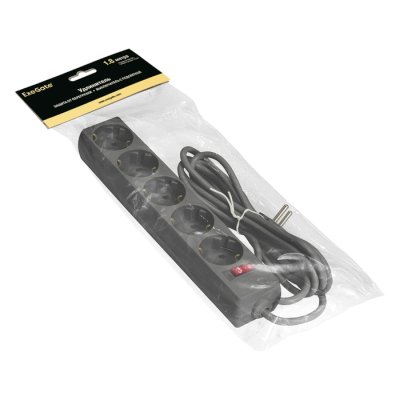 сетевой удлинитель ExeGate EC-5-1.8B черный