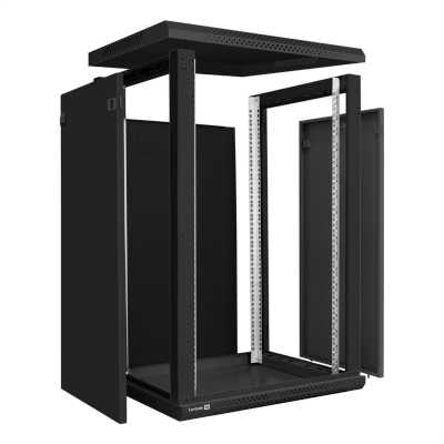телекоммуникационный шкаф ExeGate EC-WM-18U.600.M.BLACK EX300272RUS Черный