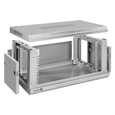 телекоммуникационный шкаф ExeGate EC-WM-4U.450.G.GREY EX300251RUS Серый