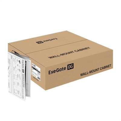 телекоммуникационный шкаф ExeGate EC-WM-4U.600.G.GREY EX300263RUS Серый