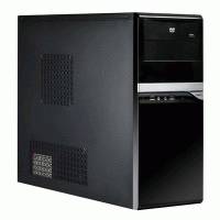 корпус Exegate EX-403 Black-Silver 600W