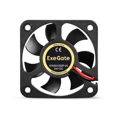 кулер ExeGate EX05010S2P-24 EX295202RUS Черный