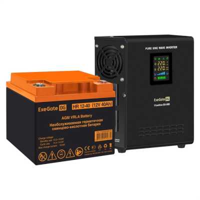 ИБП ExeGate FineSine SX-500.LCD.AVR.2SH EX296498RUS