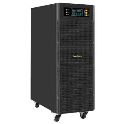 ИБП ExeGate PowerExpert TL-575-10kVA.192V.LCD.AVR.T.USB.RS232.SNMP Черный