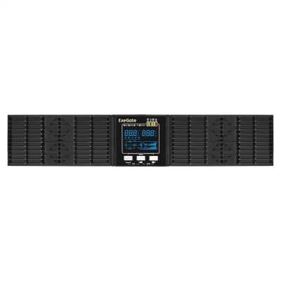 ИБП ExeGate PowerExpert ULS-575-6kVA.LCD.AVR.T.USB.RS232.SNMP.2U EX296959RUS Черный