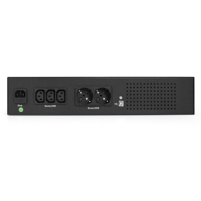 ИБП ExeGate ServerRM UNL-800.LCD.AVR.2SH.3C13.USB.2U EX293849RUS Черный