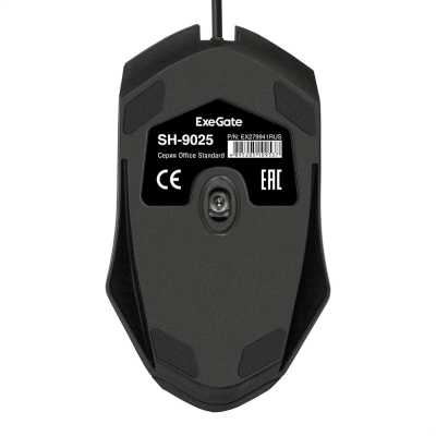 мышь ExeGate SH-9025 OEM EX279941RUS Черный