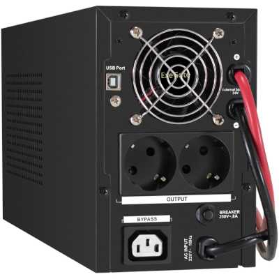ИБП ExeGate SineTower SZ-1500.LCD.AVR.2SH.1C13.USB EX295988RUS Черный
