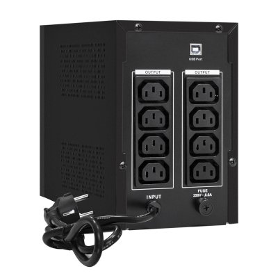 ИБП ExeGate SpecialPro Smart LLB-1600.LCD.AVR.C13.RJ.USB Черный