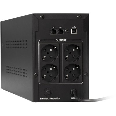 ИБП ExeGate SpecialPro Smart LLB-2200.LCD.AVR.EURO.RJ.USB Черный