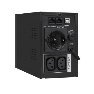 ИБП ExeGate SpecialPro UNB-650.LED.AVR.1SH.2C13.RJ.USB Черный