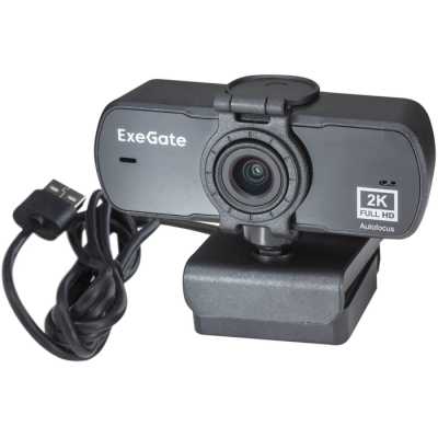 веб-камера ExeGate Stream C940 Wide 2K AF черный