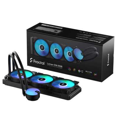 кулер Fractal Design Lumen S36 V2 RGB Black FD-W-L1-S3612 Черный
