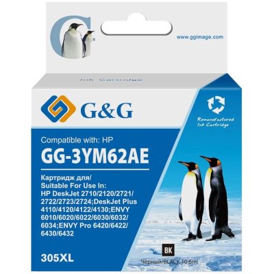 картридж G&G GG-3YM62AE черный