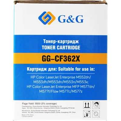 картридж G&G GG-CF362X желтый
