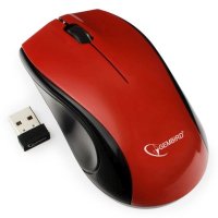 мышь Gembird MUSW-320-R Красный-черный
