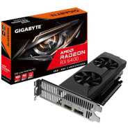 видеокарта GigaByte AMD Radeon RX 6400 4Gb GV-R64D6-4GL