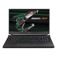 ноутбук GigaByte Aorus 15P YD-74RU244SH Черный