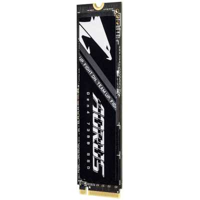 SSD диск GigaByte Aorus Gen4 7300 1Tb AG4732TB N Черный