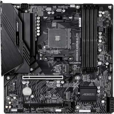 материнская плата GigaByte B550M X Aorus Elite