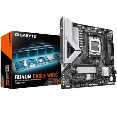 материнская плата GigaByte B840M Eagle WIFI6 Черный