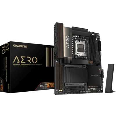 материнская плата GigaByte X870E Aero X3D Dark Wood