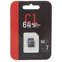 карта памяти HikVision 64GB HS-TF-C1-STD/64G/Adapter