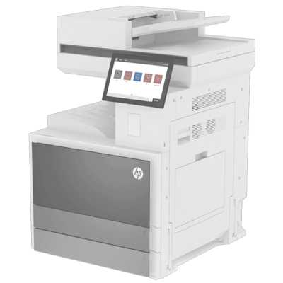 МФУ HP LaserJet Managed MFP E73130dn Белый