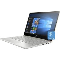ноутбук HP Pavilion x360 14-cd0012ur Золотой