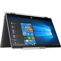 ноутбук HP Pavilion x360 14-cd0016ur Серебристый