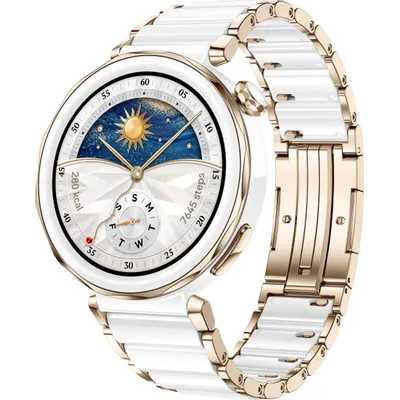 смарт часы Huawei Watch GT 5 Pro 42mm Ceramic White 55020DGV