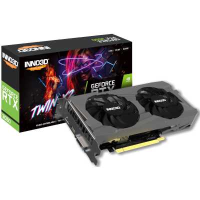 видеокарта Inno3D nVidia GeForce RTX 3050 Twin X2 6Gb N30502-06D6-1880VA60 Черный