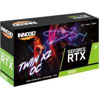 видеокарта Inno3D nVidia GeForce RTX 3050 TWIN X2 OC 8Gb N30502-08D6X-11902130