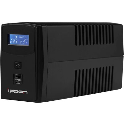 ИБП Ippon Back Power Pro II 850 Euro Черный